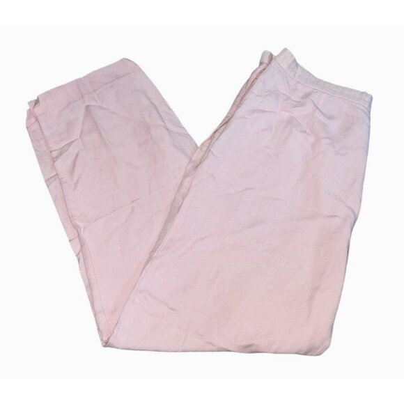 Plaza South Pants - Plaza South Vintage Linen Blend Tapered Leg High Waist Casual Pants Sz 12 Womens